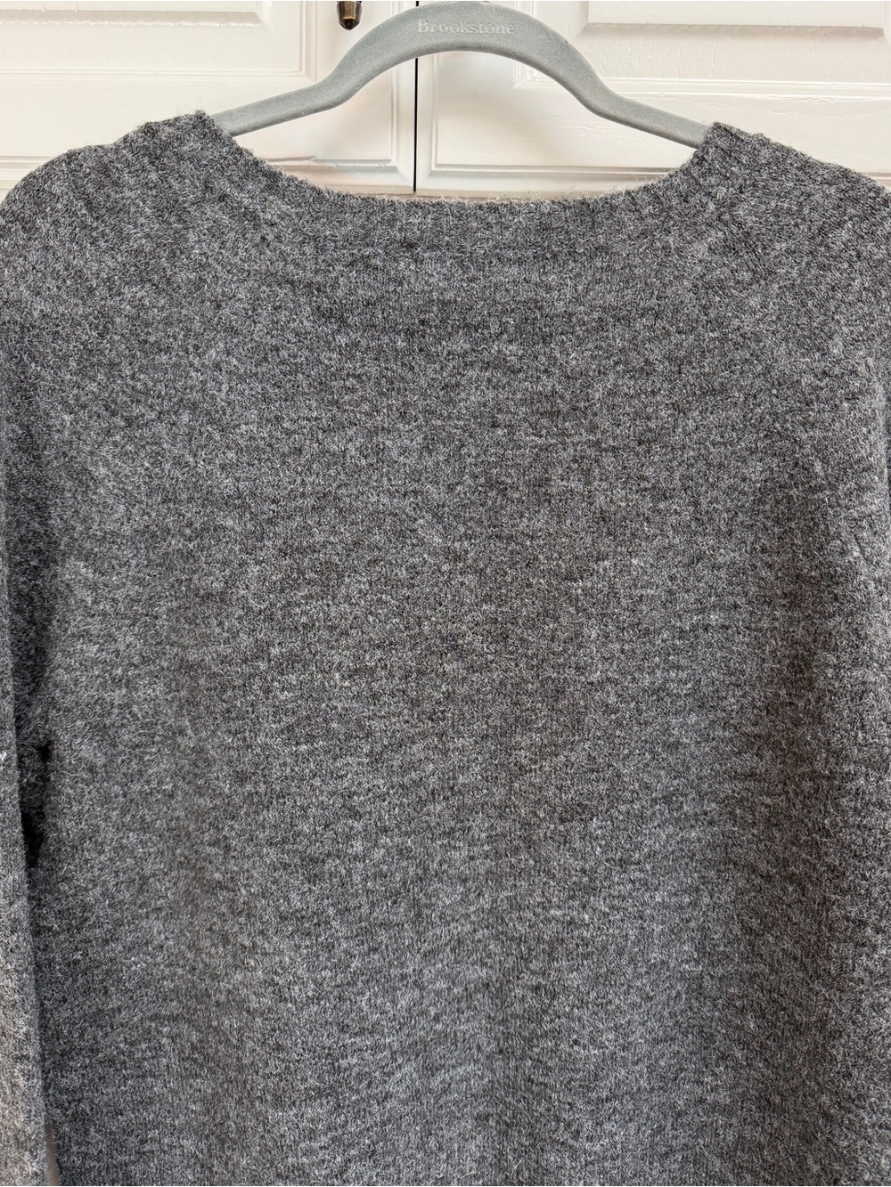 Free People School Girl V-Neck Cardigan in Charcoal Size Large - Picture 9 of 14